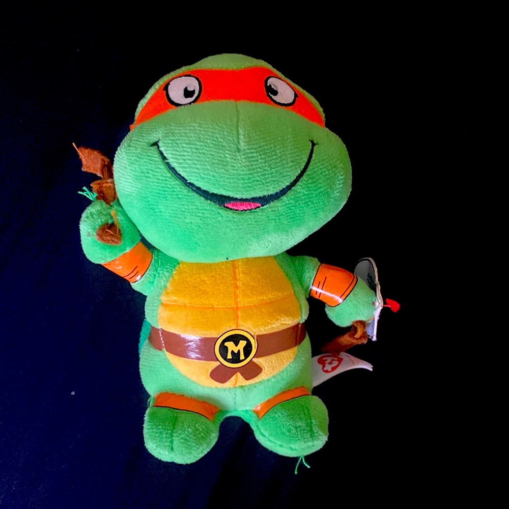 Ninja turtle beanie baby